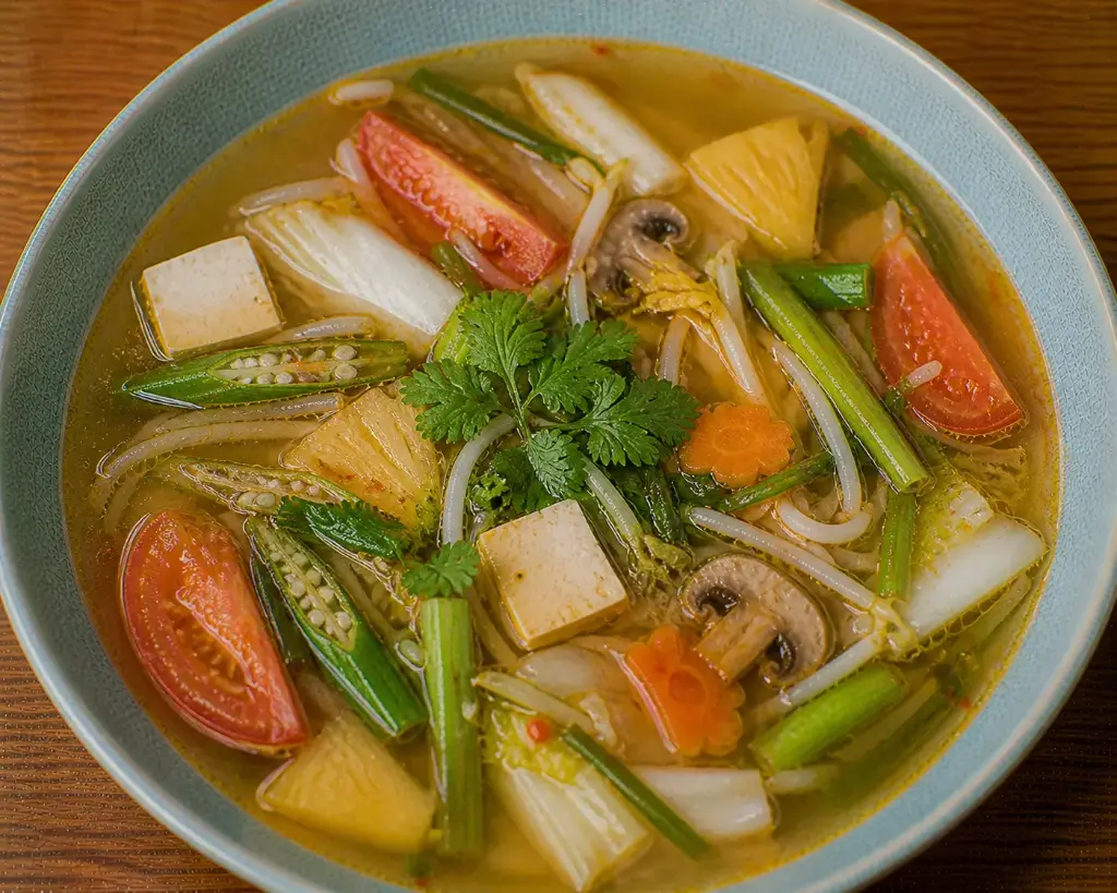 8-SUP CANH CHUA :VEGETARISCHE SUPPE, mit versch. Gemüse 1,17