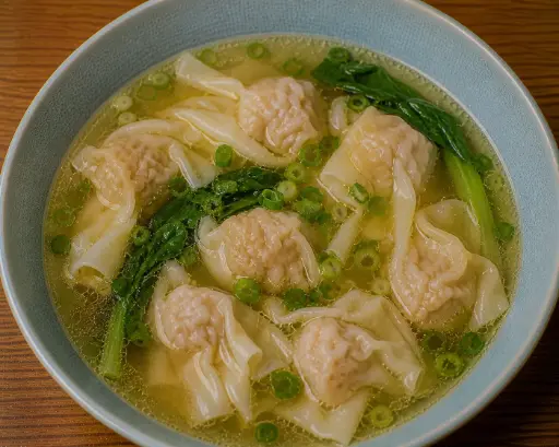 [7] 7-SUP WANTAN: Hausgemachte Teigtaschen mit Fleischfüllung 1, 14, A, C, A1